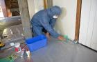 Asbestos contaminated dust or debris