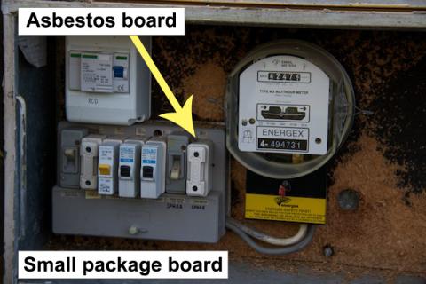 Electrical Switchboards And Meters Asbestos
