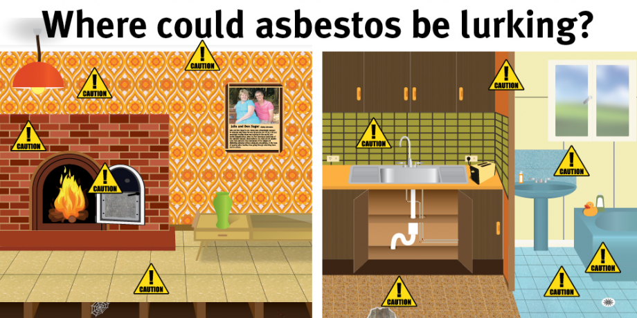 Where could asbestos be lurking
